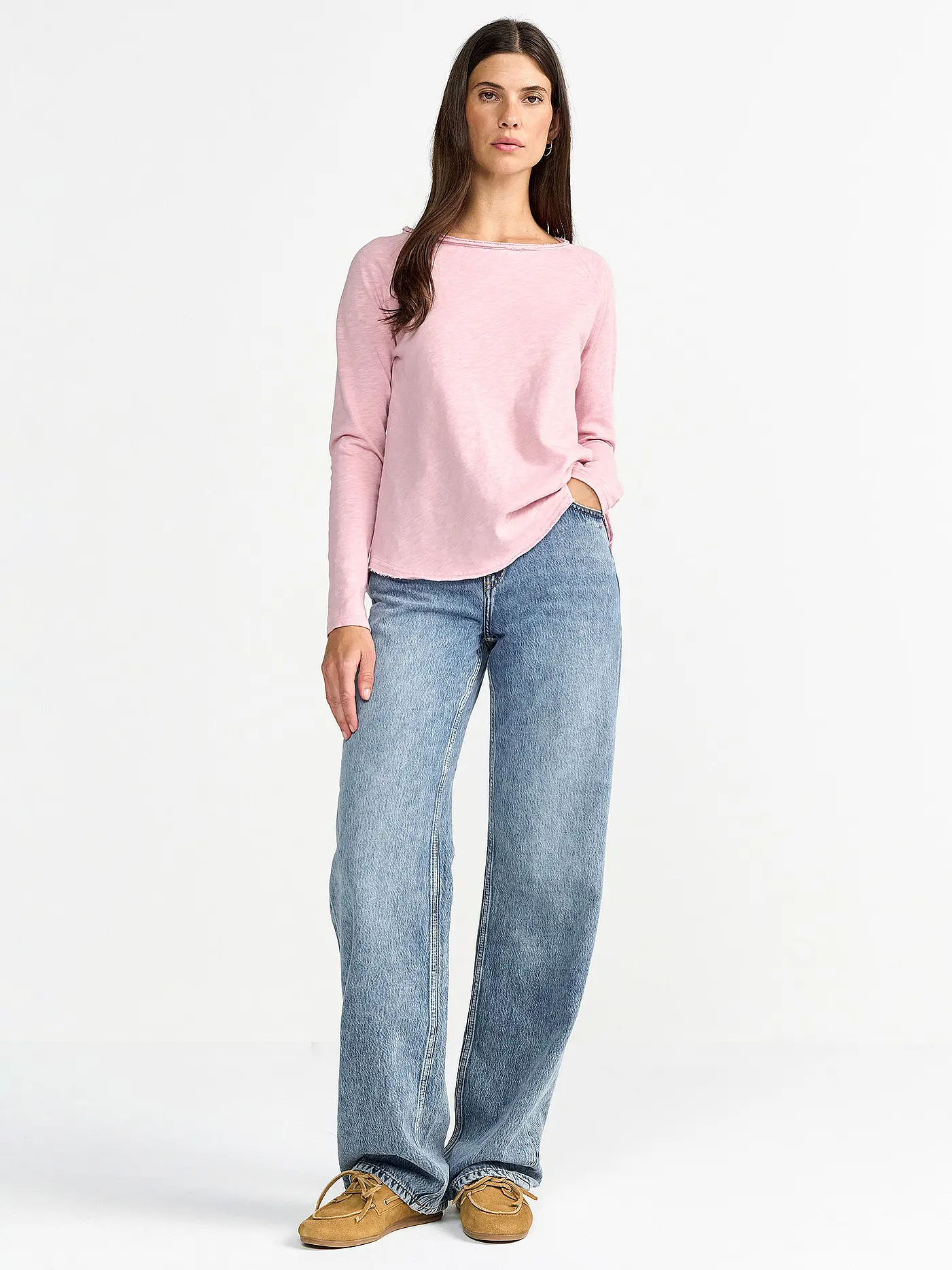 RICH & ROYAL | Langarmshirt | rosa
